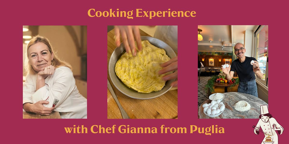Exclusive Italian Cooking Classes with Chef Gianna from Lecce, Puglia