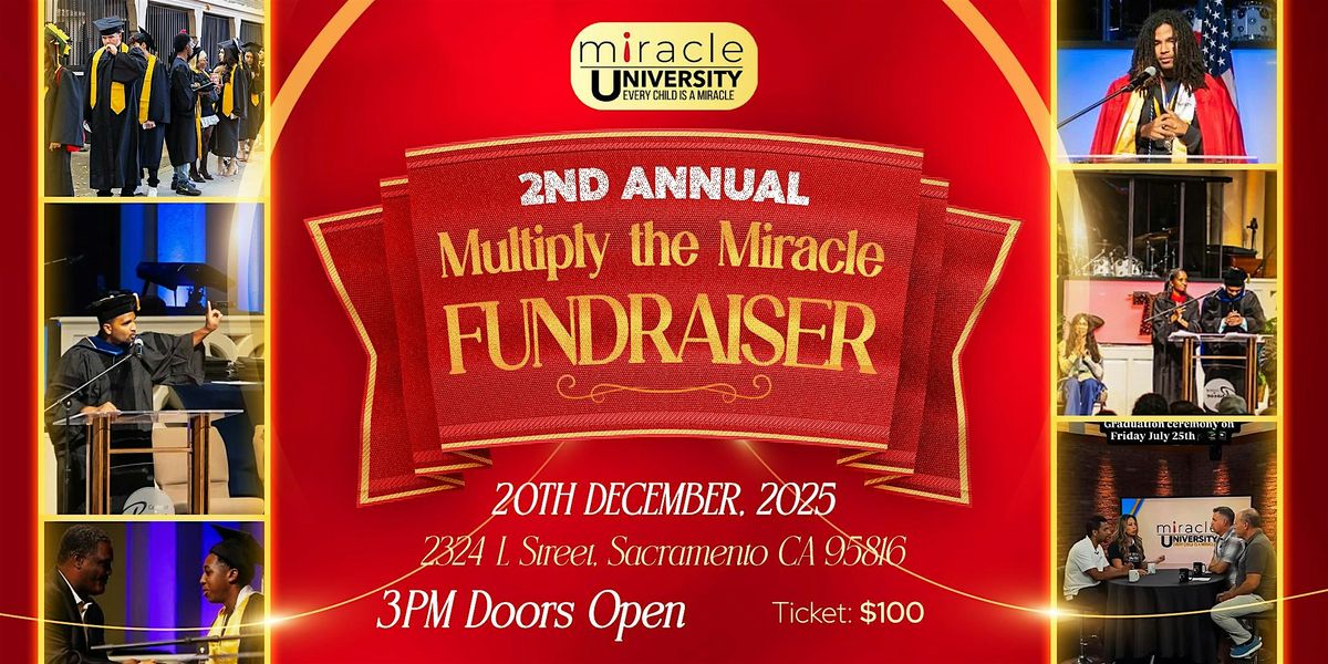 2nd Annual Multiply the Miracle Fundraiser