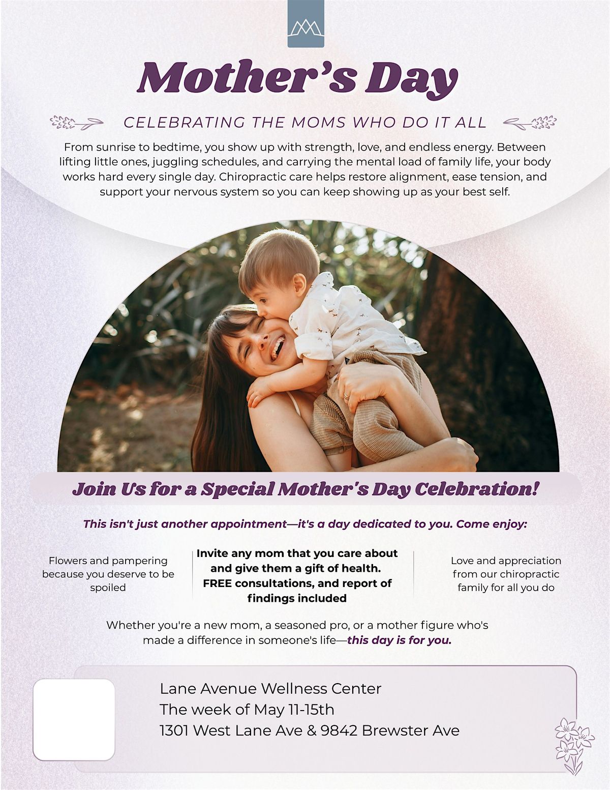Mother's Day Appreciation Week