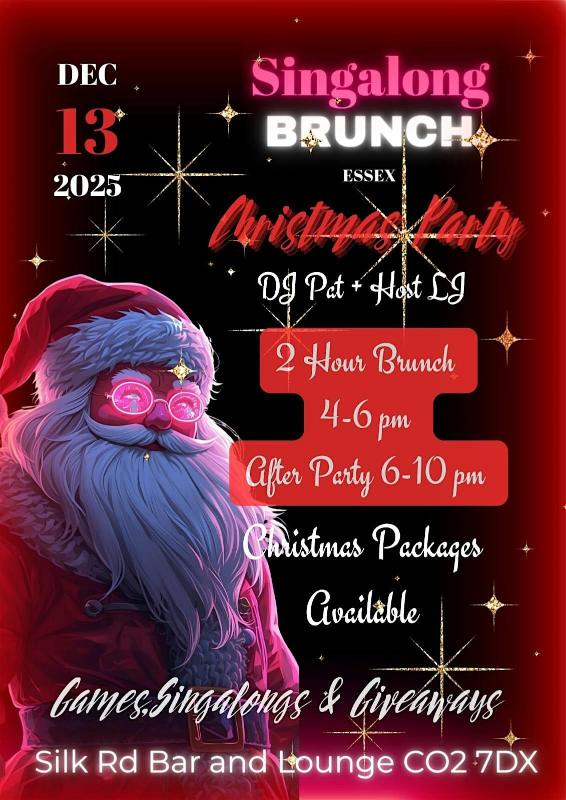 SINGALONG BRUNCH- CHRISTMAS PARTY