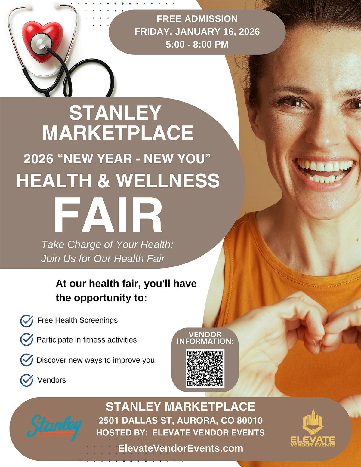 Stanley Marketplace \u2013 2026 Health & Wellness Fair