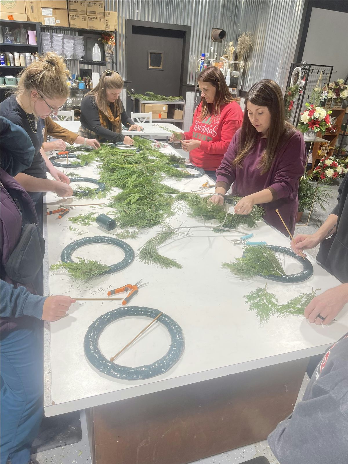 Fresh Wreath Workshop