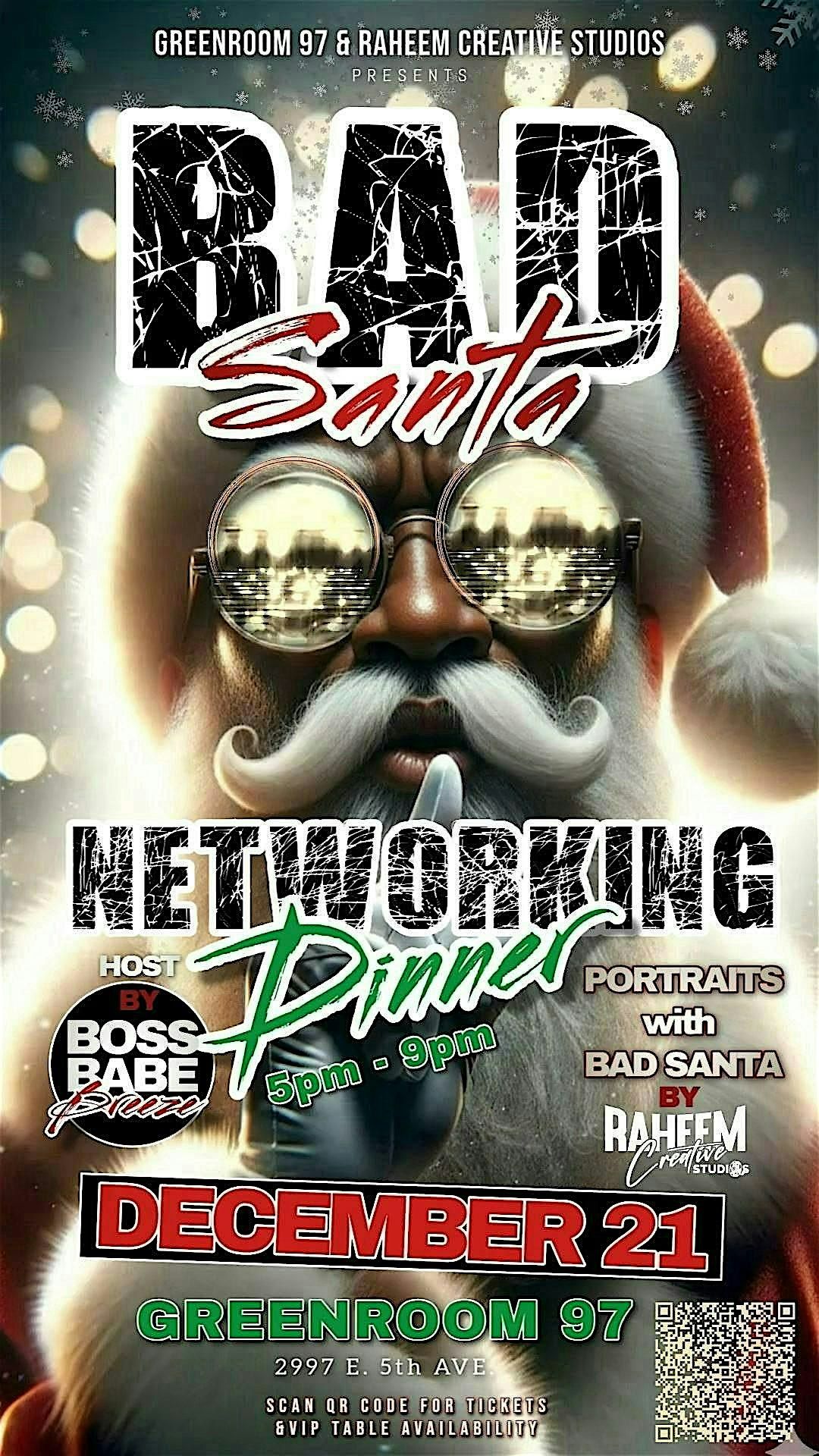 Bad Santa Networking Dinner