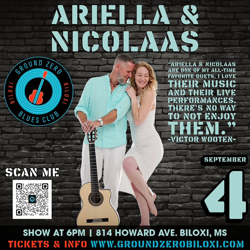 Ariella and Nicolaas at Diana Wortham Theatre at Wortham Center for the Performing Arts