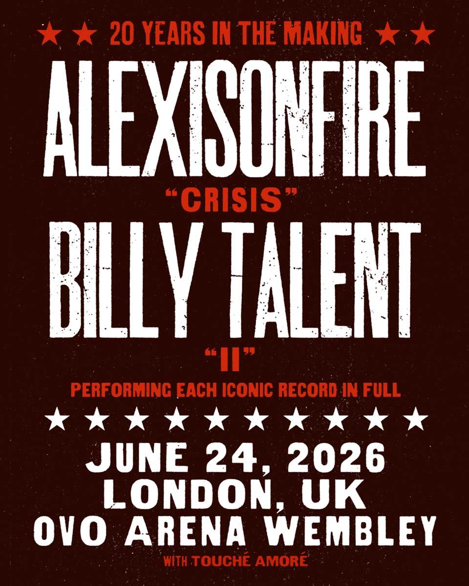 Alexisonfire with Billy Talent at OVO Arena Wembley