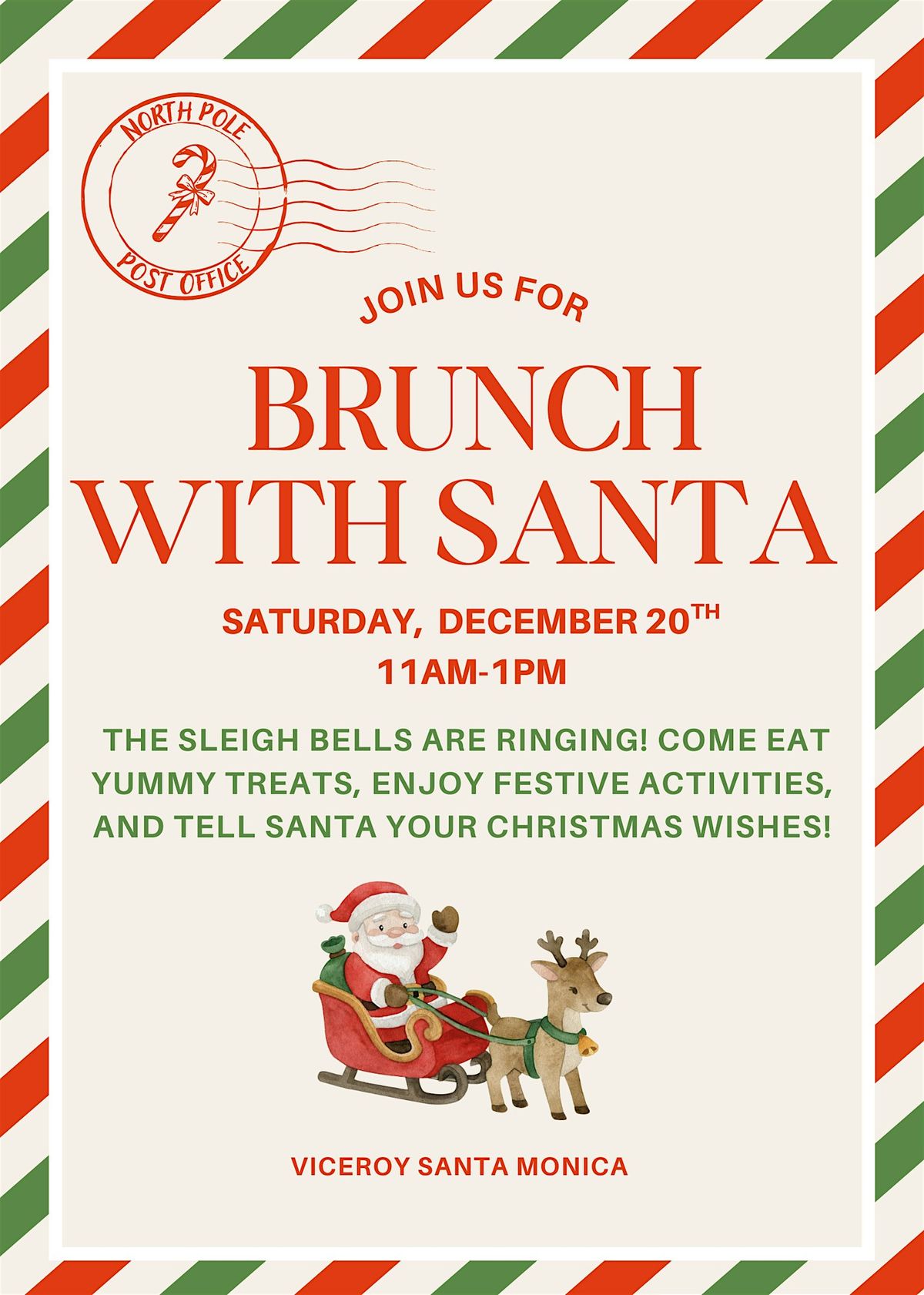 Brunch with Santa at Viceroy Santa Monica