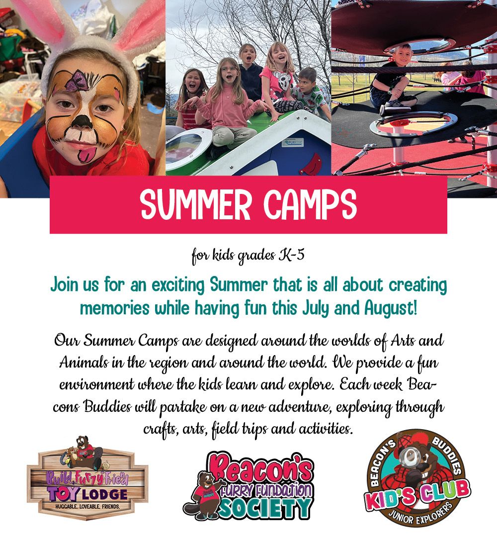 Beacons Buddies Summer Camp Crikey! It's the Outback  July 22-26