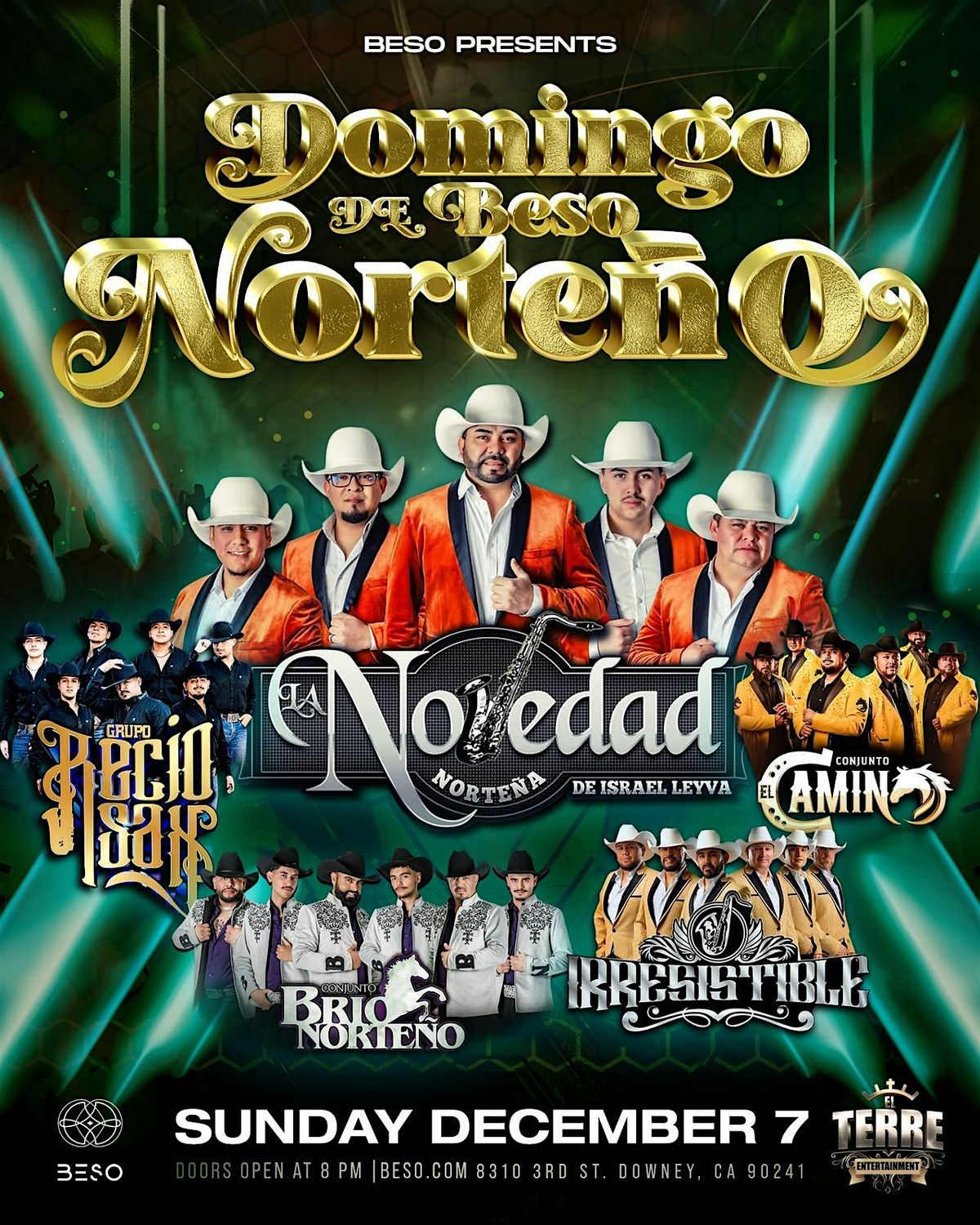 Beso Norteno - Musica Nortena, Toda La Noche!