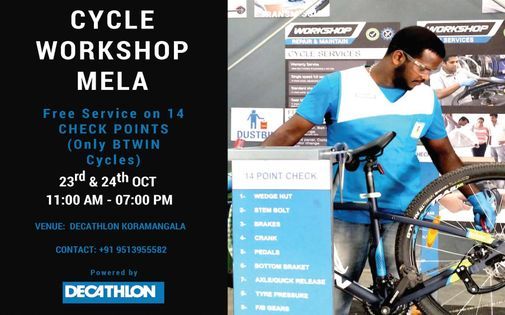 Cycle Workshop Mela | Decathlon 