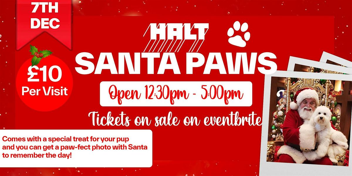 HALT Santa Paws