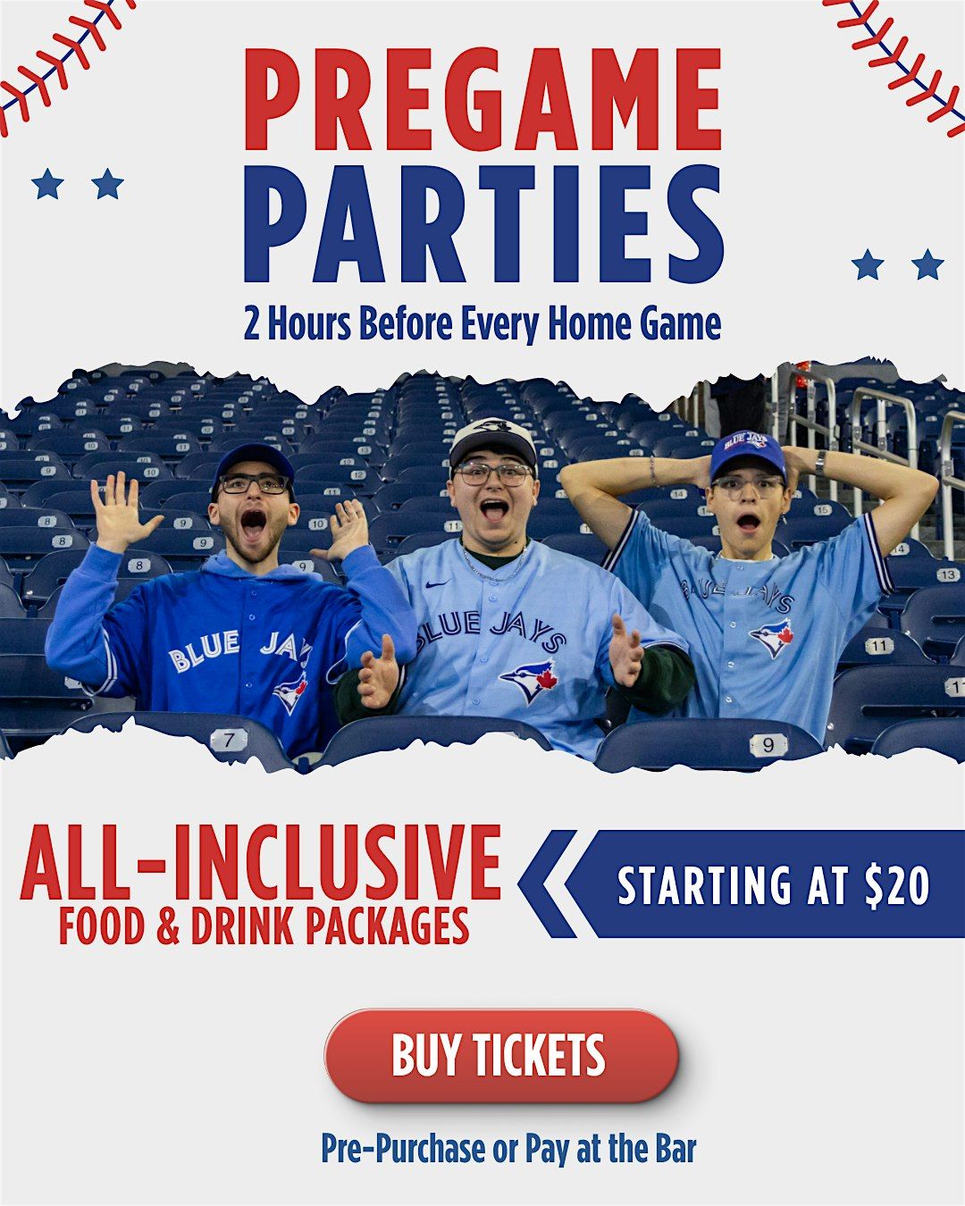 Pregame Specials - Blue Jays vs Cubs
