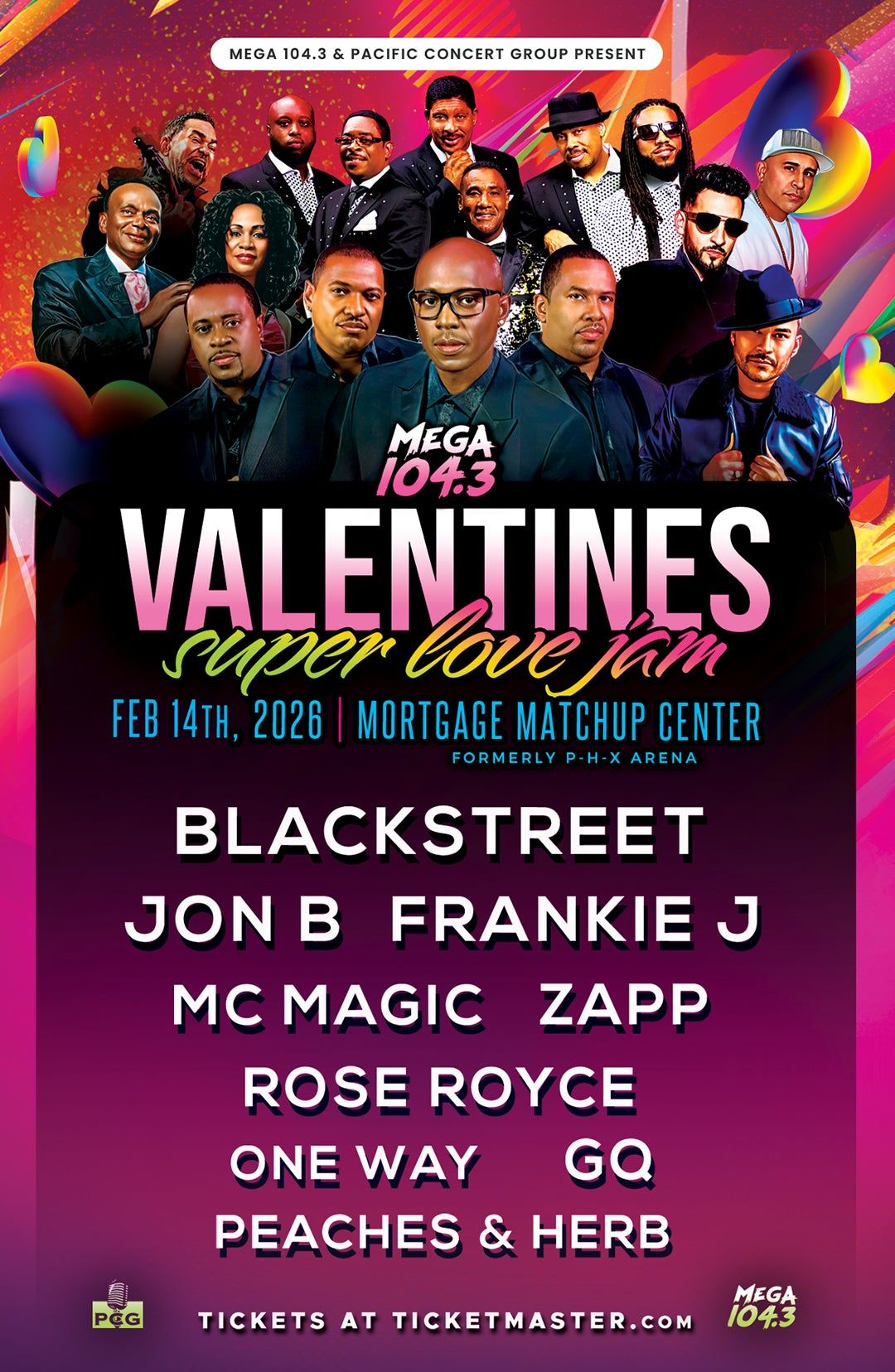 Valentines Super Love Jam: Blackstreet  Jon B.  & Frankie J