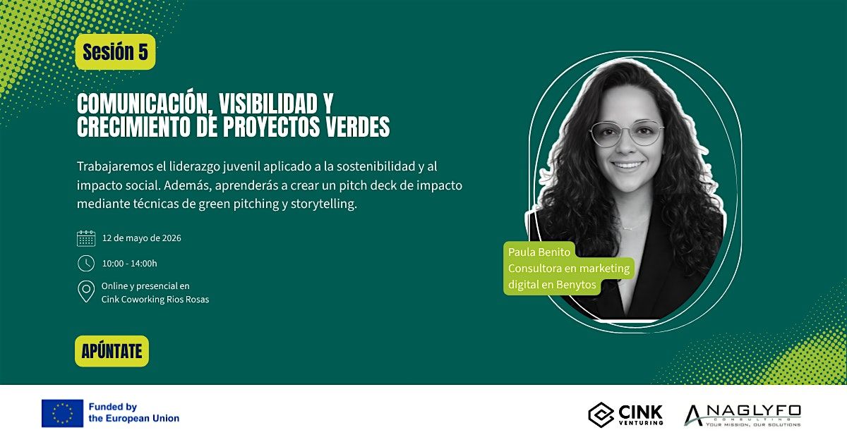 Formaci\u00f3n gratis Madrid: aprende a presentar tu proyecto y crecer (GrEnt)