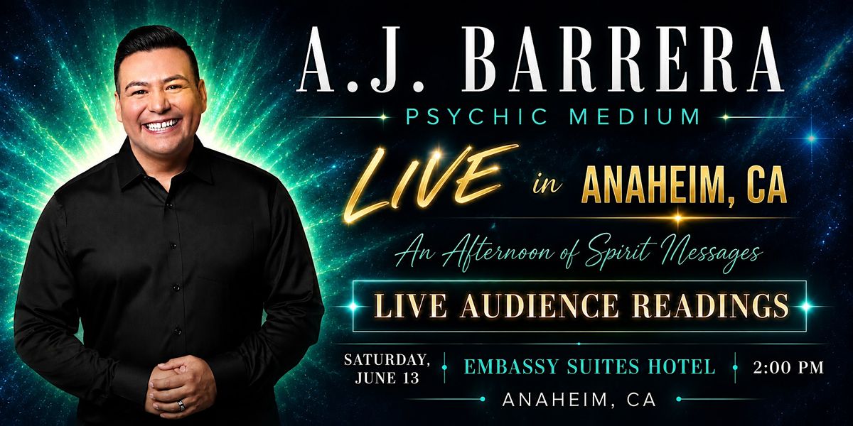 An Afternoon of Spirit Messages with Psychic Medium A.J. Barrera