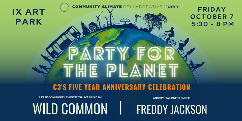 Party for the Planet | Ix Art Park, Charlottesville, VA | October 7, 2022