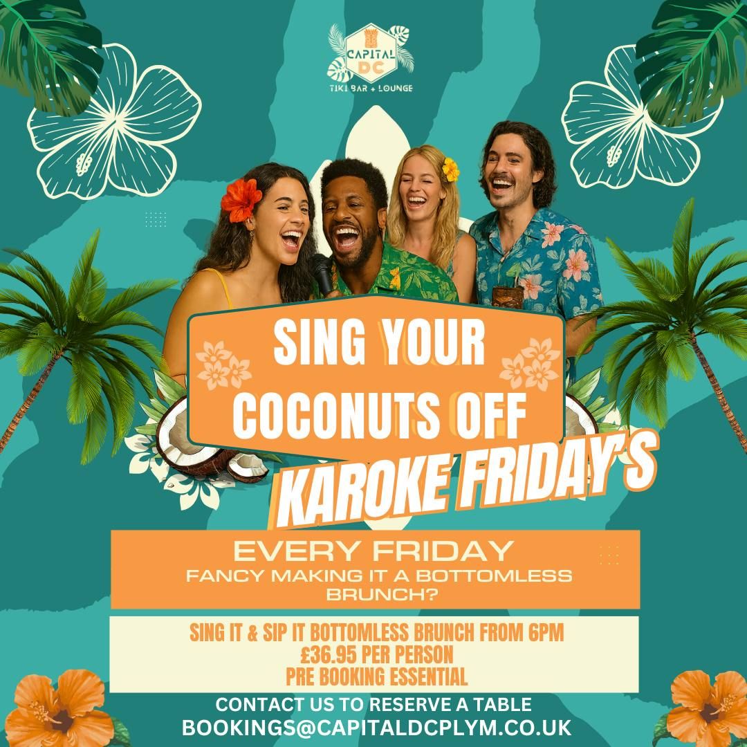 \ud83c\udfa4SIP &amp; SING - Karaoke Bottomless Brunch