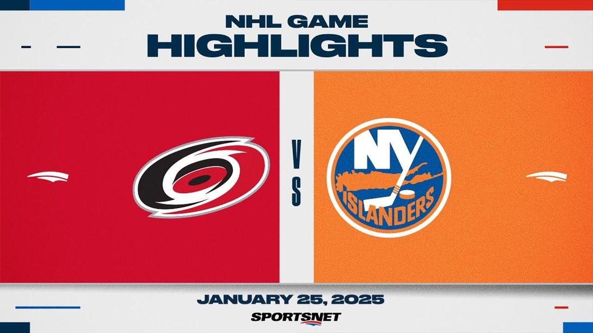 Carolina Hurricanes vs. New York Islanders