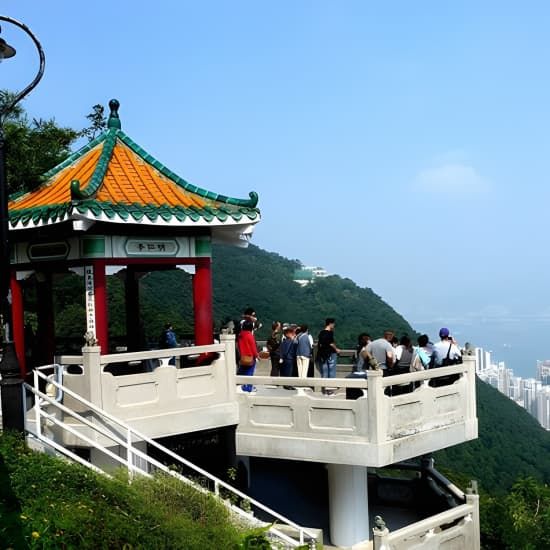 Victoria Peak: Climb to the summit via the Mid-Levels escalato on an audio tour