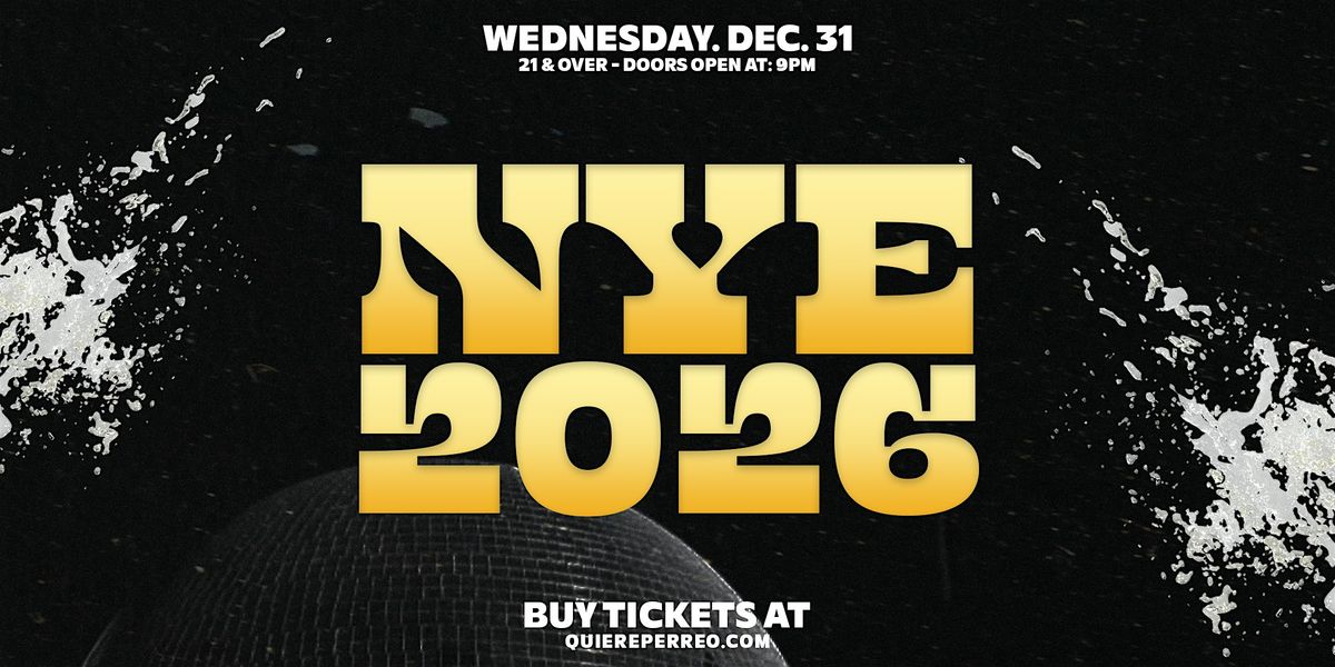 NYE 2026 REGGAETON PARTY @ CATCH ONE LOS ANGELES