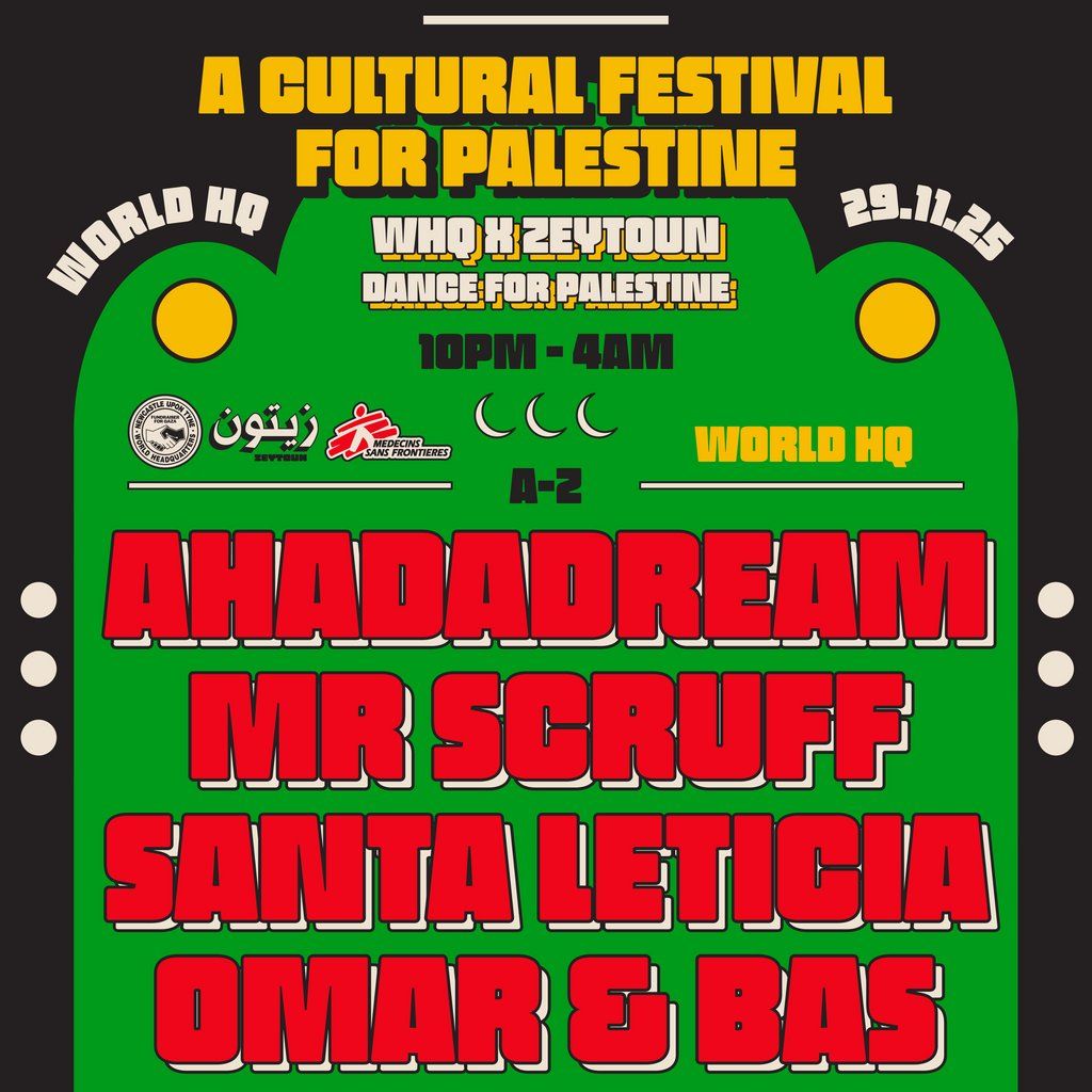 Zeytoun presents 2 Years On - Mr Scruff, Ahadadream & More - A C