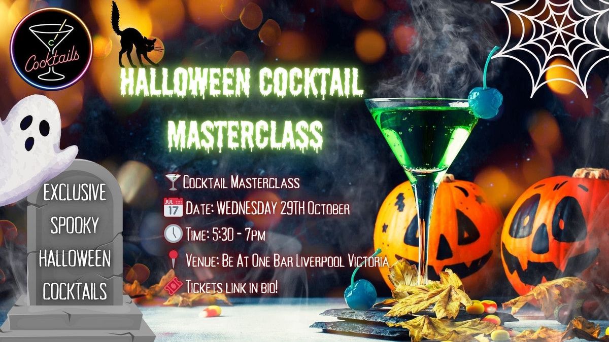 Halloween Cocktail Masterclass