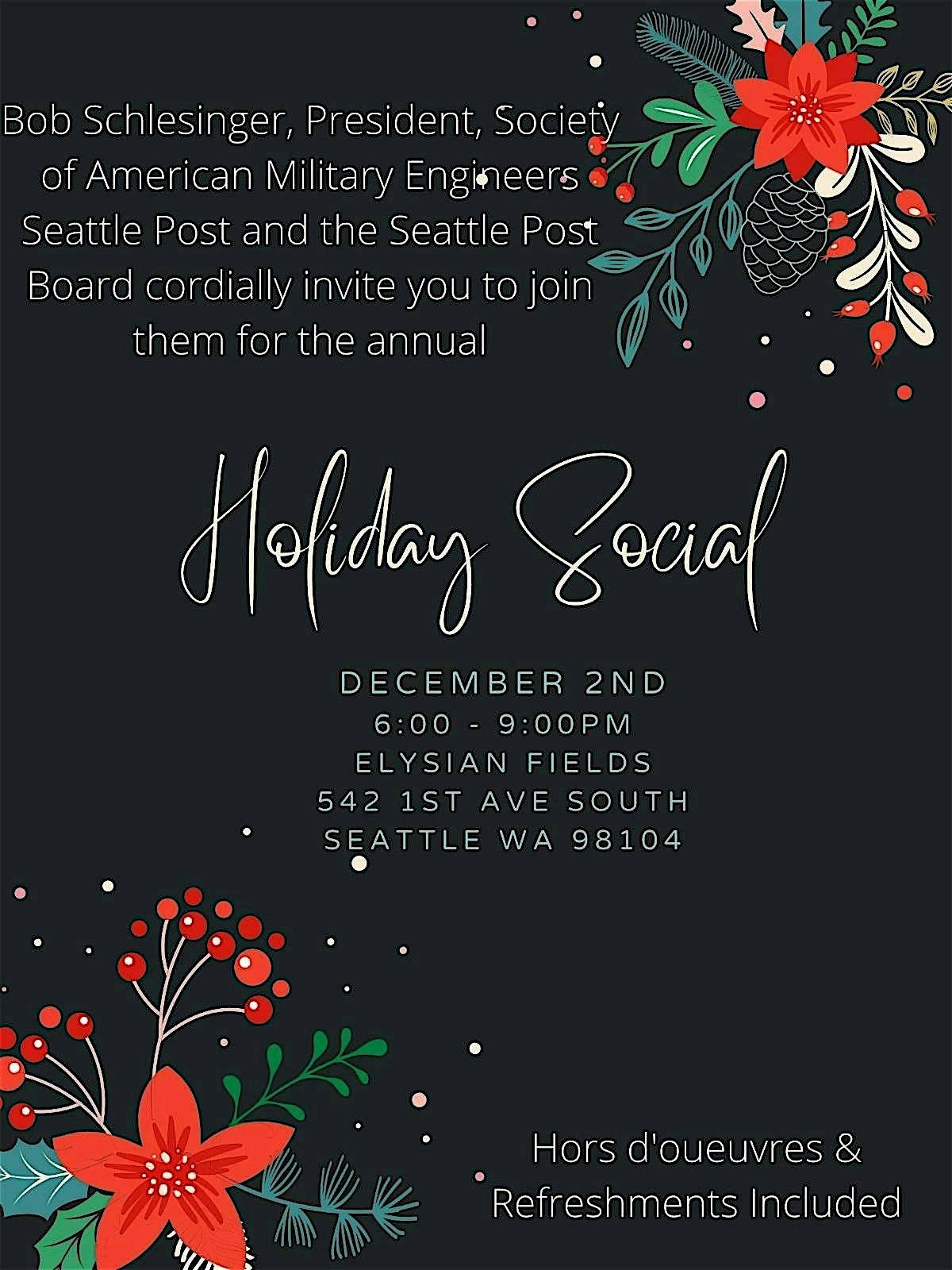 SAME Seattle Post - Holiday Social 2025