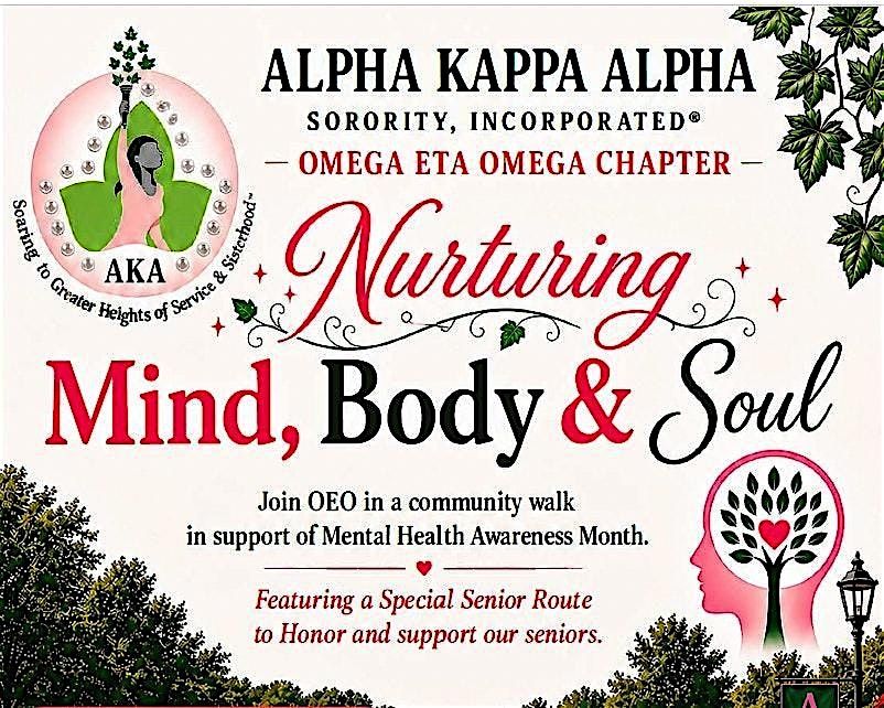 Nurturing Mind, Body, & Soul:  Mental Health Awareness Month