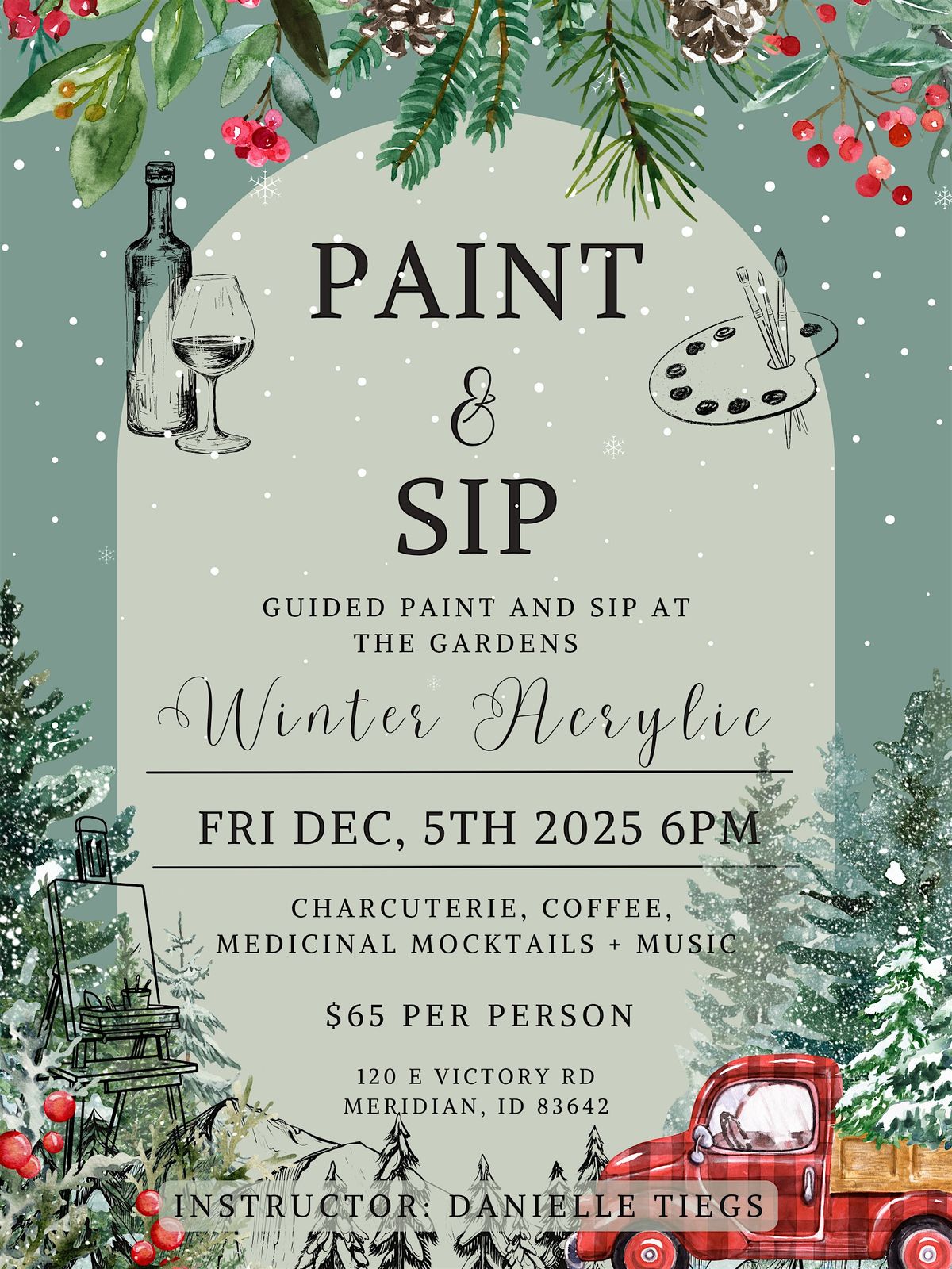 December Paint and Sip