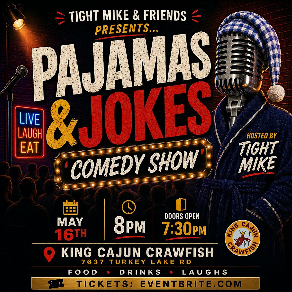 Tight Mike and Friends Pajamas & Jokes Edition