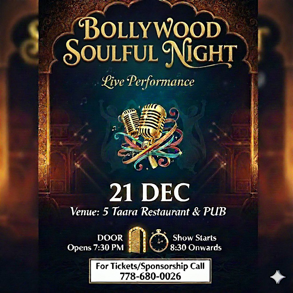 Bollywood Soulful Night