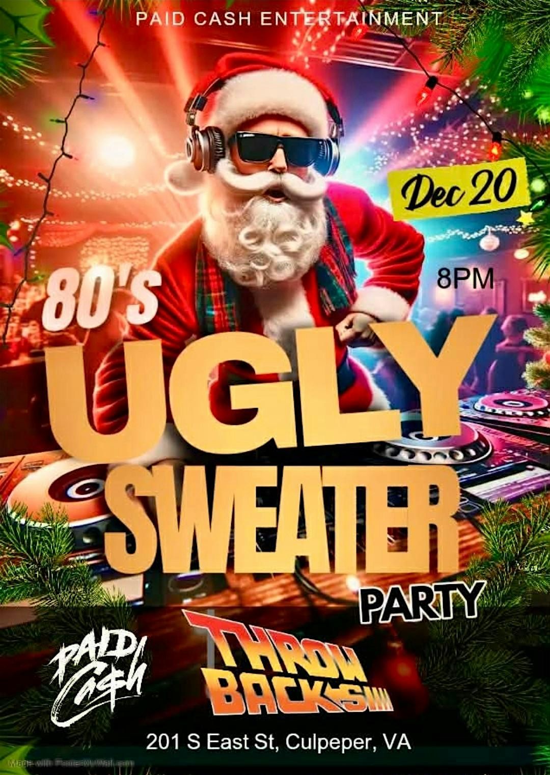 Ugly Sweater Christmas Party