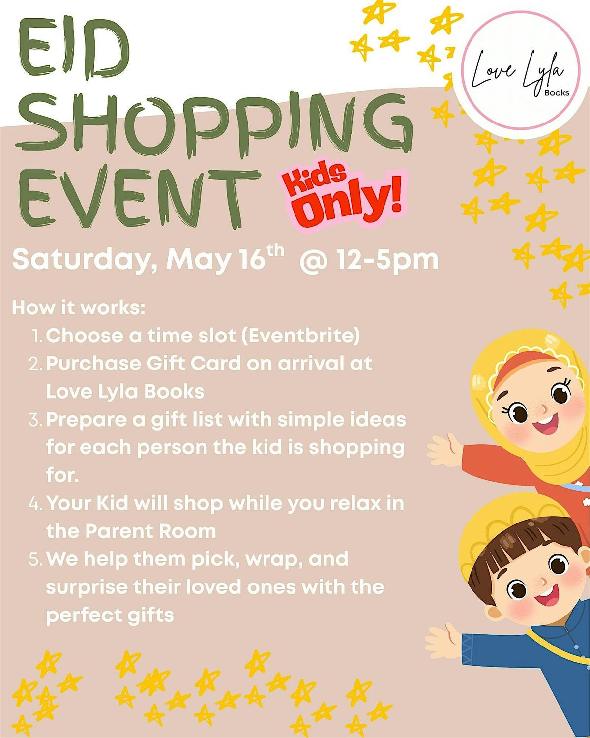 Kids Eid Shopping Event