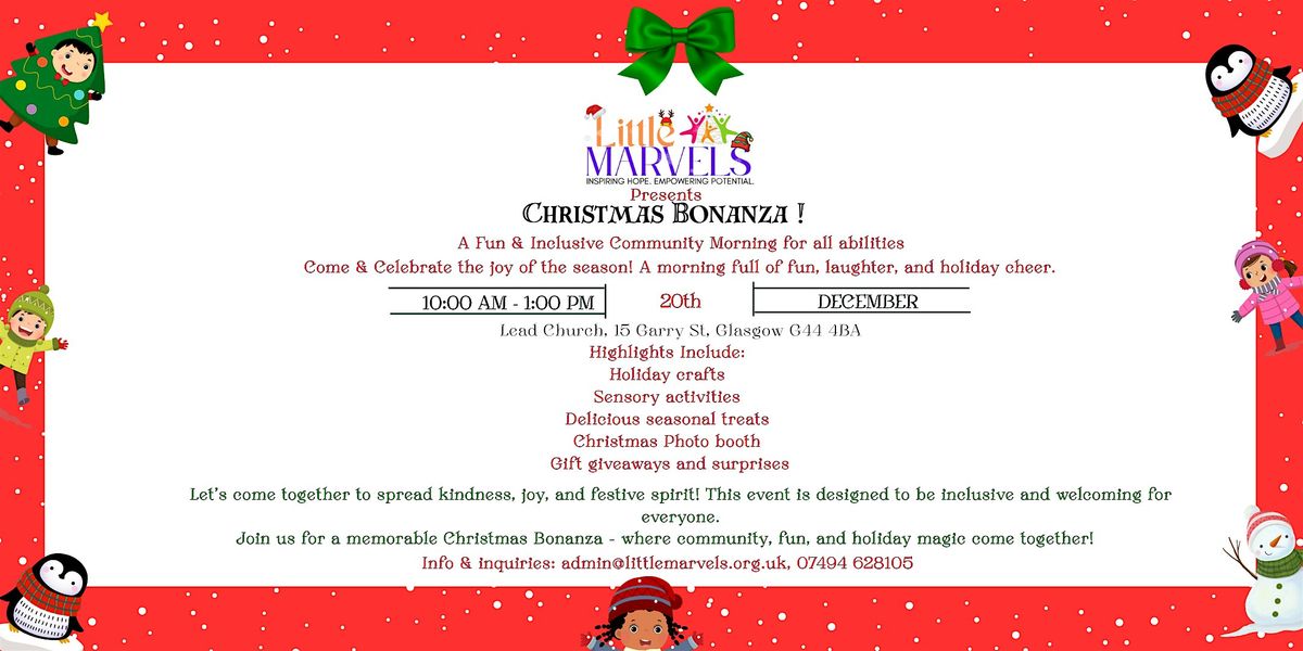 Christmas Bonanza!