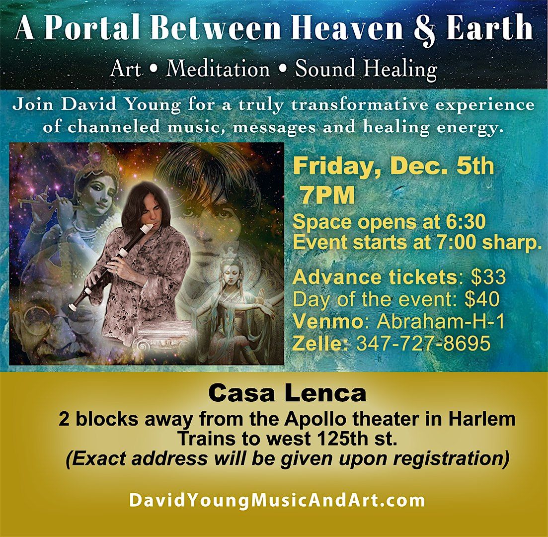 Live music and meditation with David Young