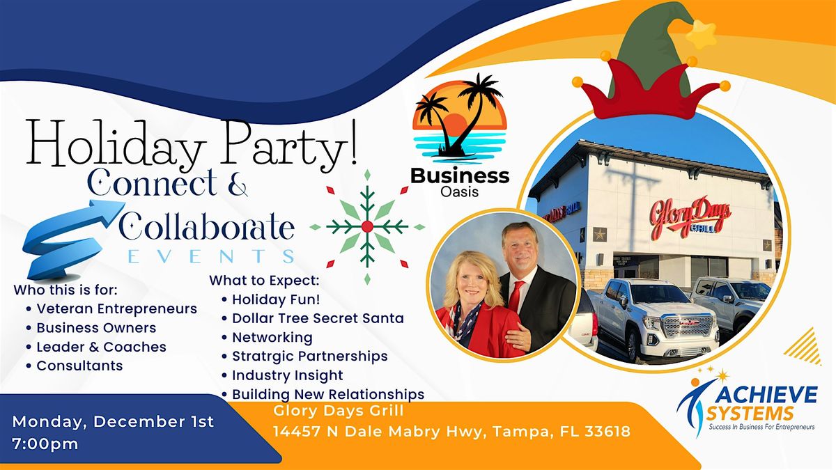 Connect & Collaborate Tampa -  December 1st Holiday Party!