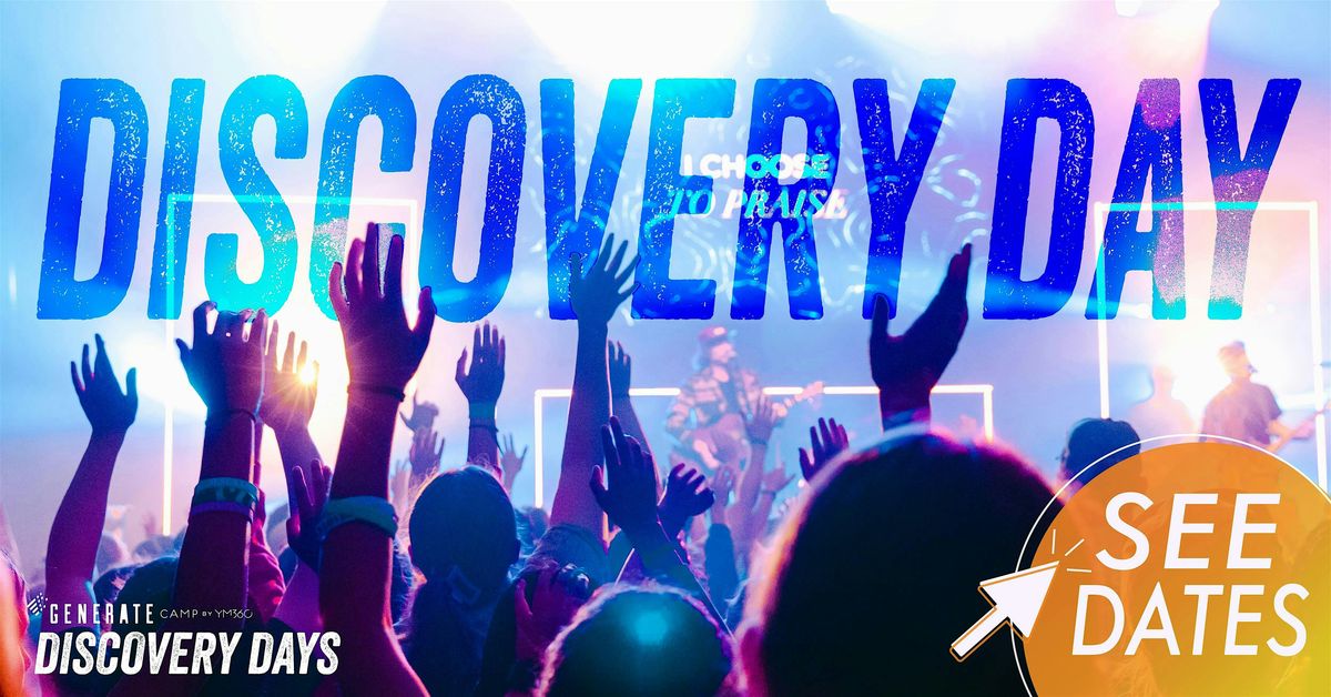 GENERATE Discovery Day - Siloam Springs, AR - 7\/18\/26