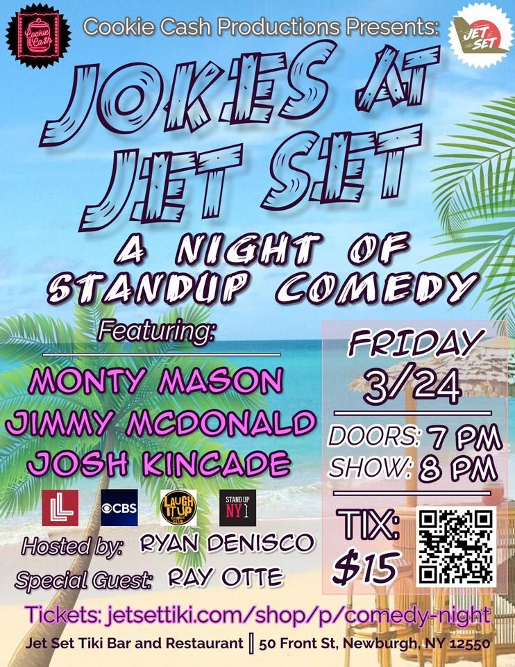 Jokes at Jet Set! Stand-Up Comedy Show