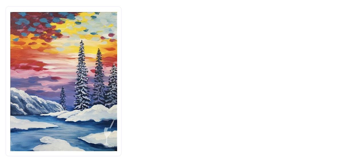 Calgary\u2019s Paint & Sip Experience at Raw Canvas: $25 Tuesday, Level 1