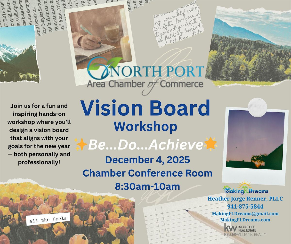 Vision Boards with NPACC & Heather Jorge Renner!