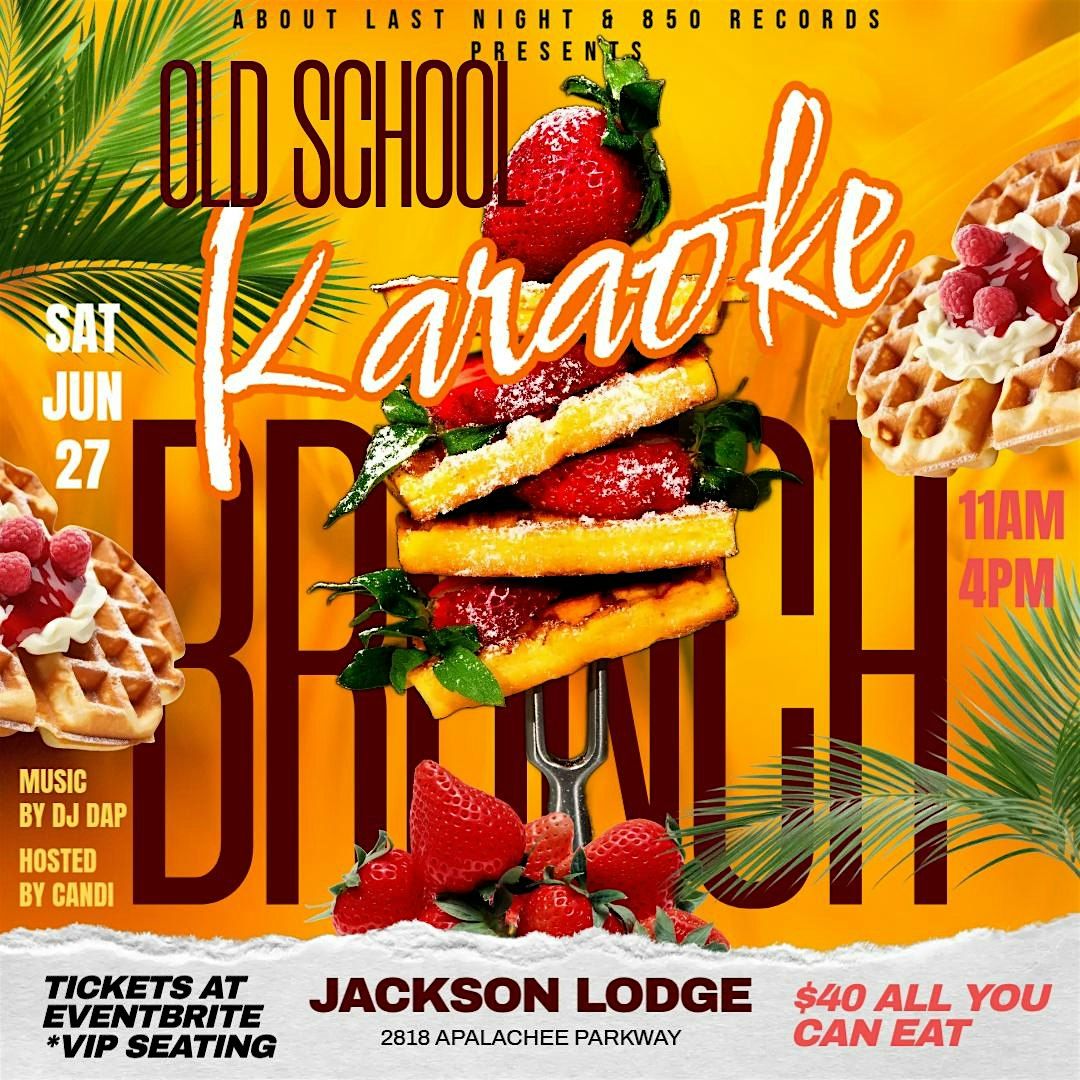 OLD SCHOOL KARAOKE BRUNCH