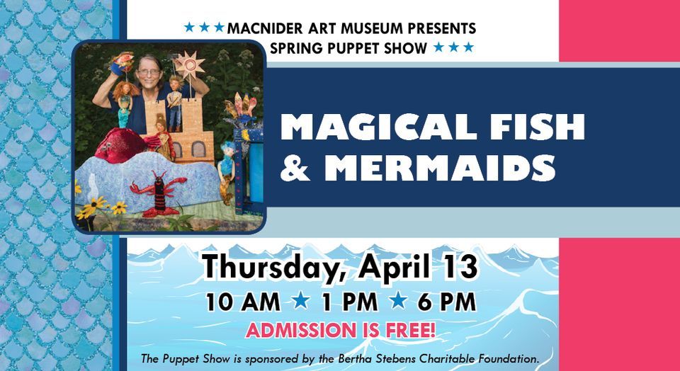 Spring Puppet Show Charles H. MacNider Art Museum, Mason City, IA April 13, 2023