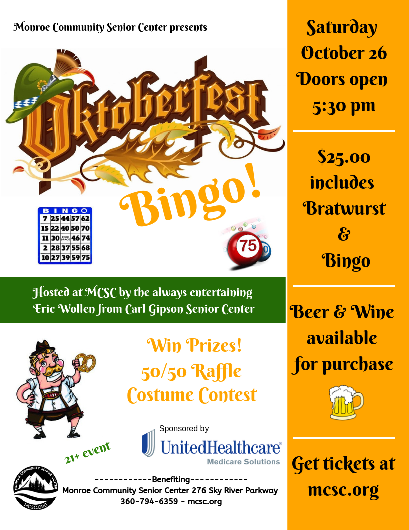 Oktoberfest Bingo at Premier Ballroom at Foxwoods Casino