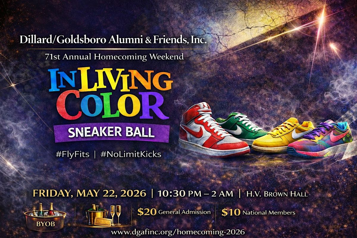 Alumni Sneaker Ball #InLivingColor