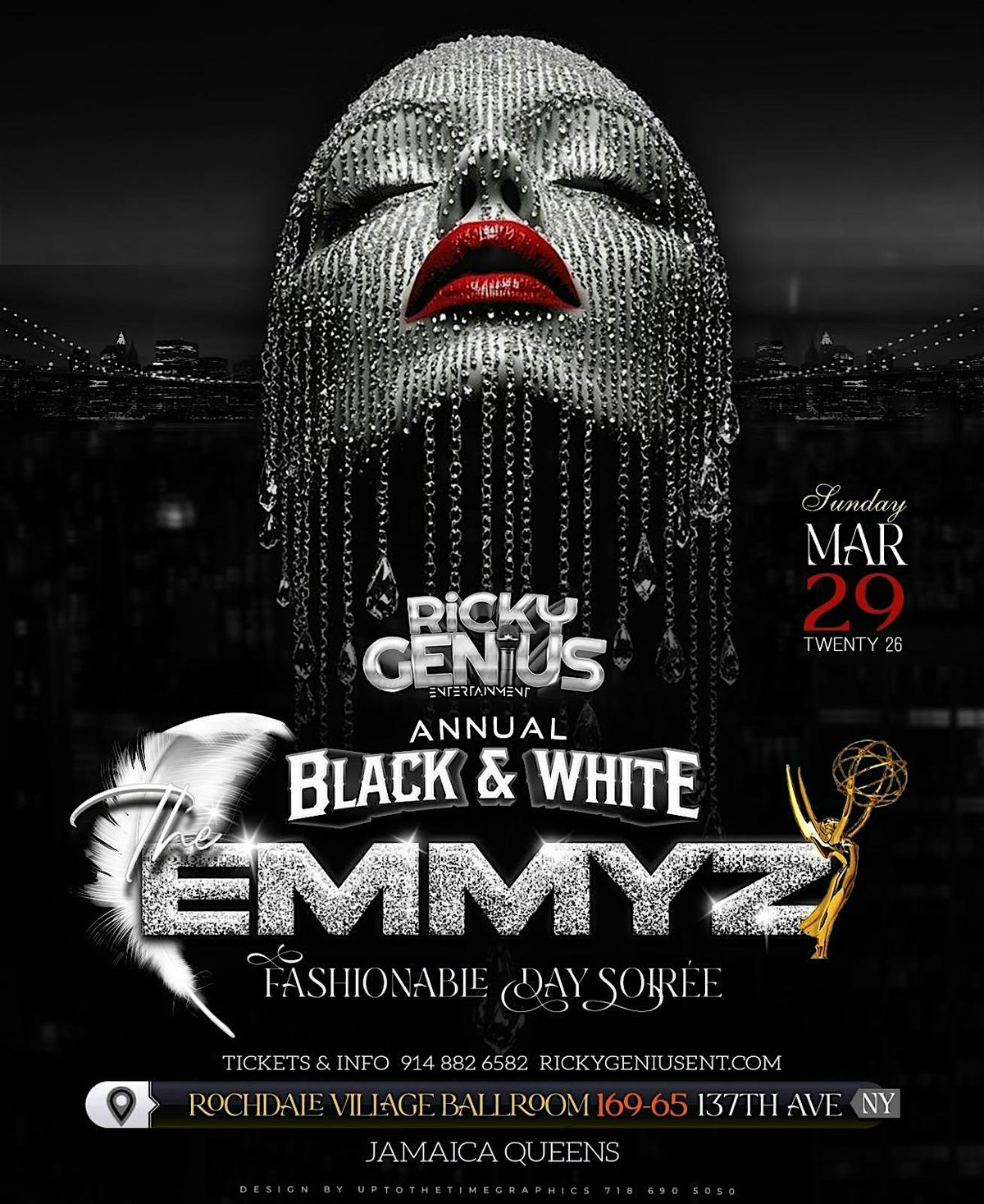RICKY GENIUS ENT. ANNUAL BLACK & WHITE 2026: THE EMMYZ