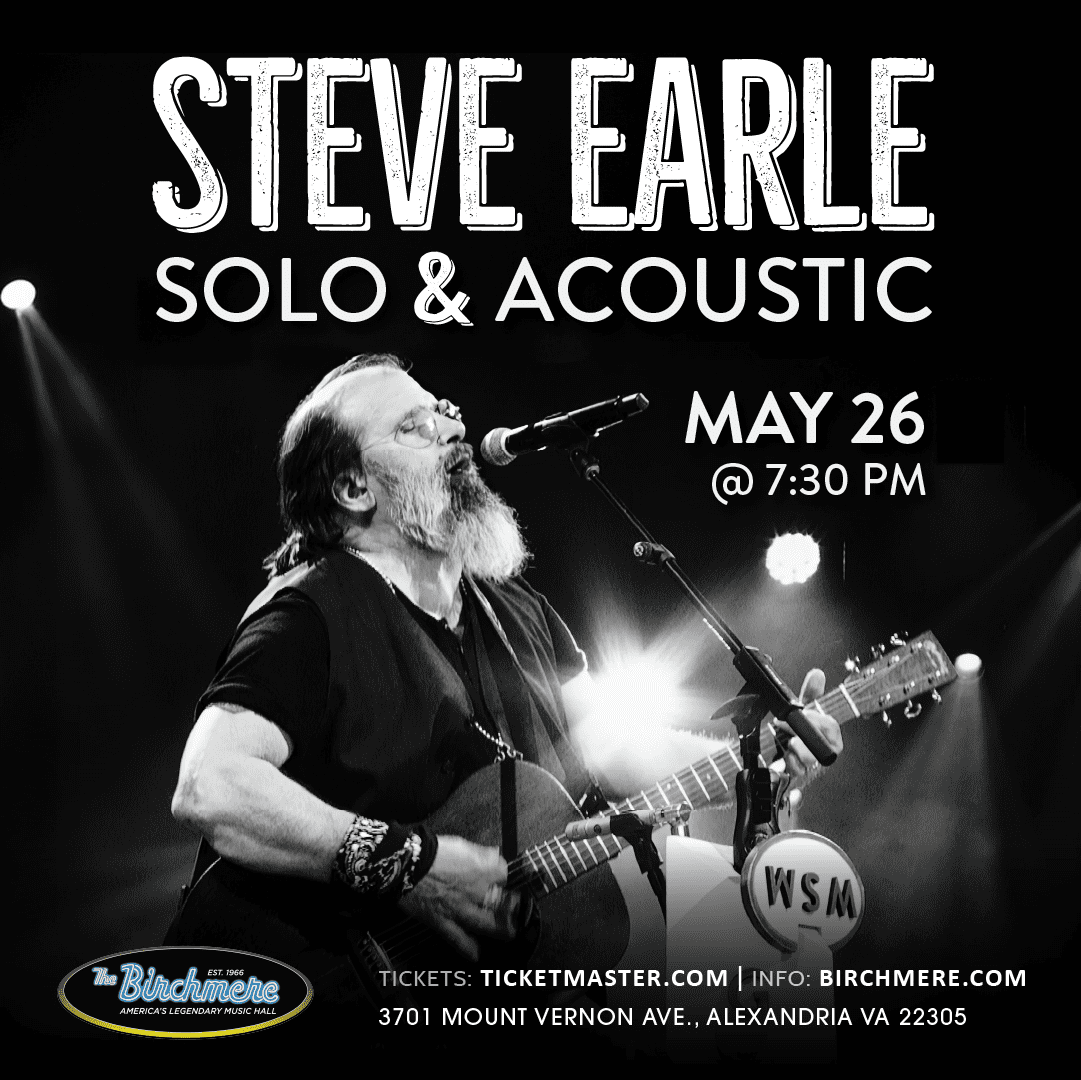 Steve Earle Solo and Acoustic at Key West Theater