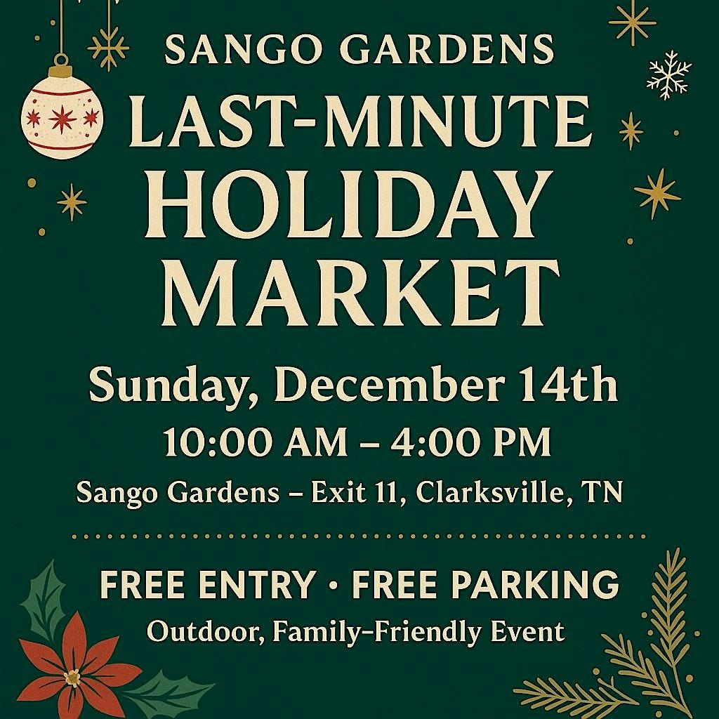 Last-Minute Holiday Market