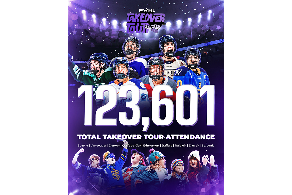 PWHL Takeover Tour - Vancouver Goldeneyes vs Montreal Victoire at Videotron Centre