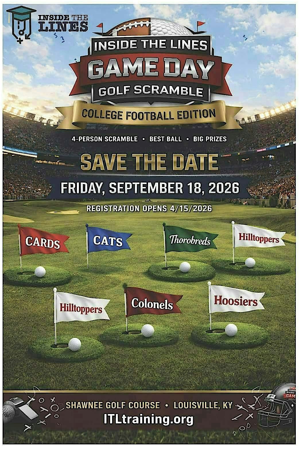 Inside the Lines Training Inc. 8th Annual Golf Scramble
