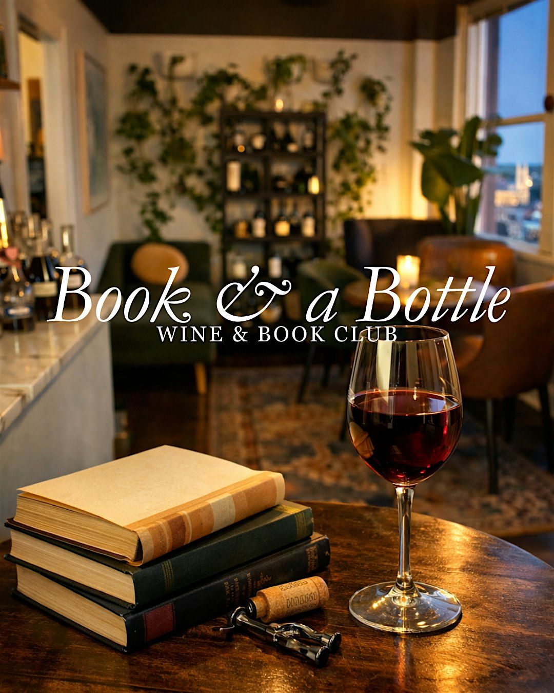 Book & a Bottle April Pick Up & May Meet Up