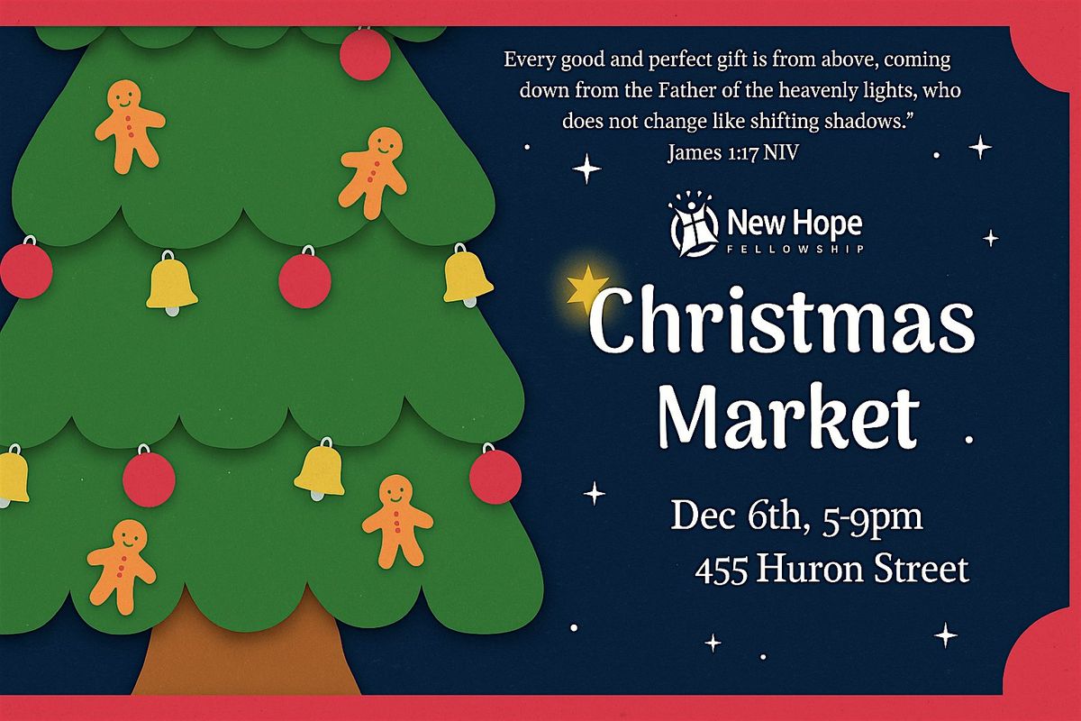 New Hope Fellowship Christmas Market - Gift from Above